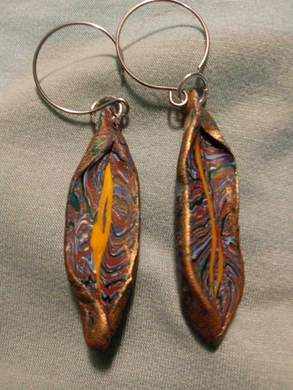 CUTE FEATHER EARRINGS